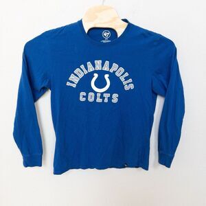 47‎ Brand NFL Indianapolis Colts Long Sleeve T Shirt Mens Medium